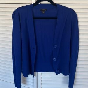 Halogen Royal Blue Knit Sweater